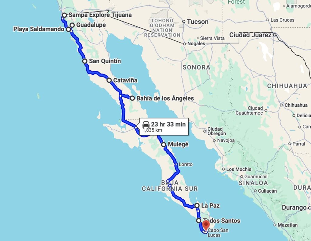 Full Baja 10 - 15 days